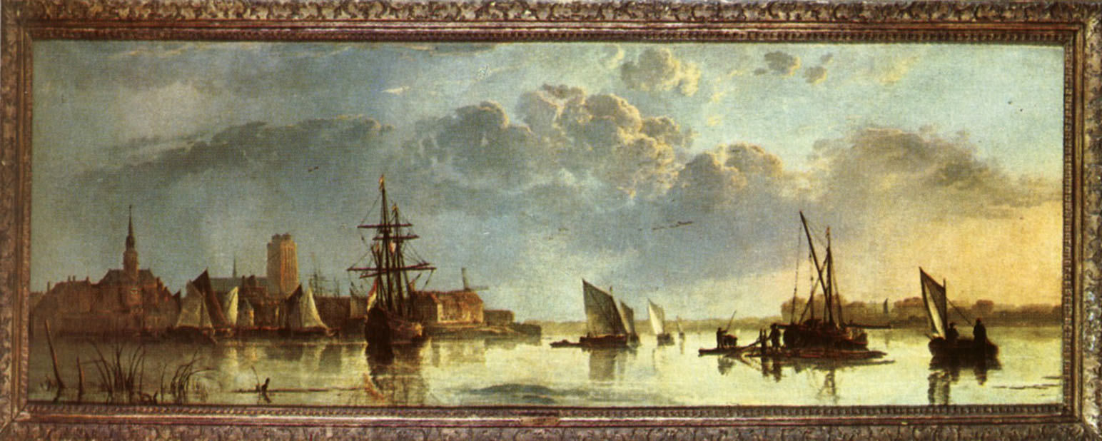 View on the Maas at Dordrecht